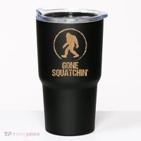 Bigfoot Hunter Gone Squatching Sasquatch Tumbler thumb 0