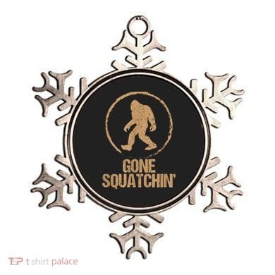Bigfoot Hunter Gone Squatching Sasquatch Ornament