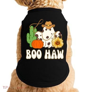 Boo Haw Halloween Country Doggie Tank