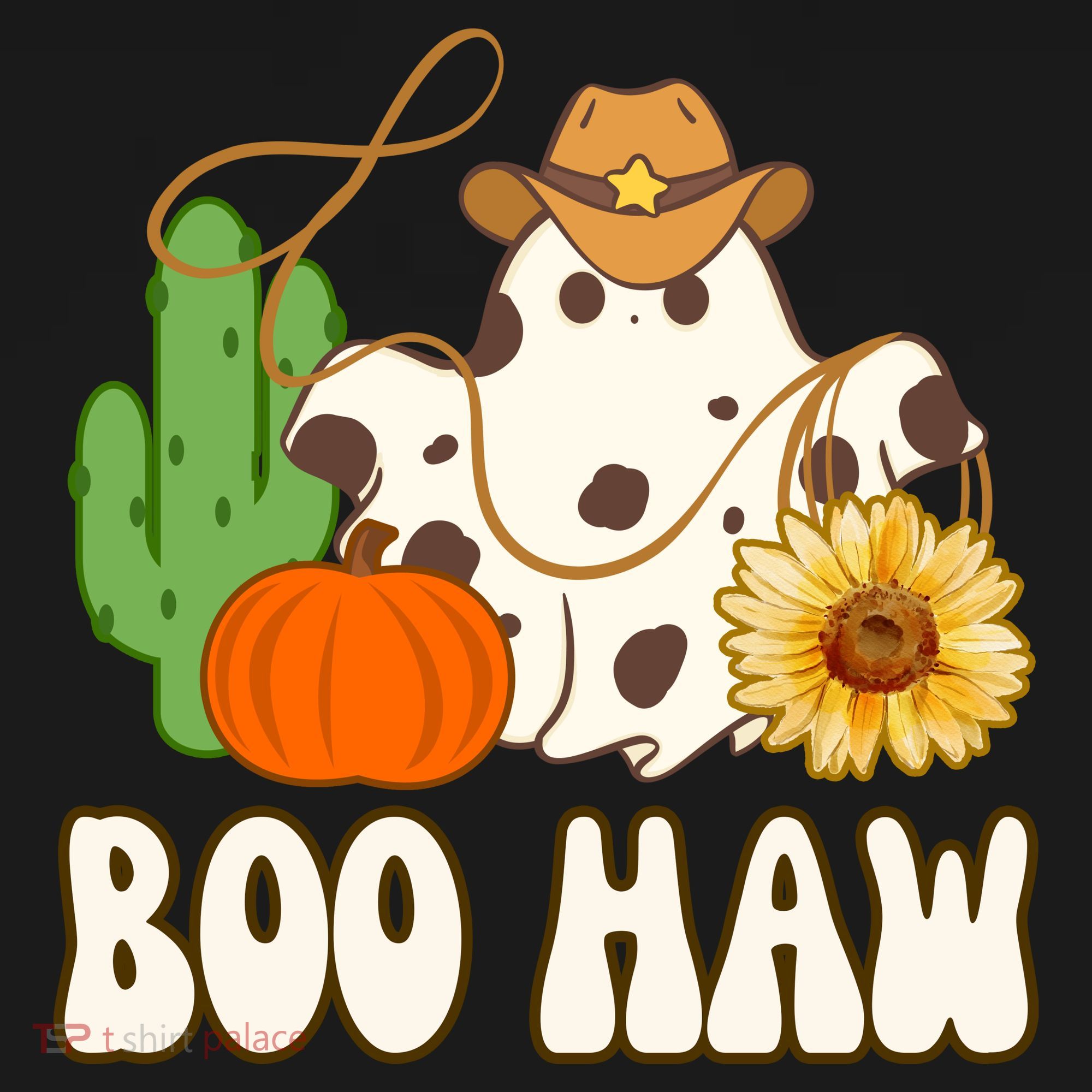 Boo Haw Halloween Country Bucket Hat