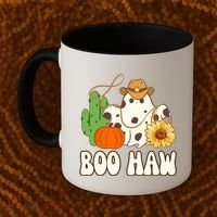 Boo Haw Halloween Country Coffee Mug thumb 2