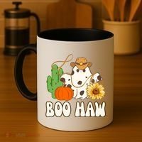 Boo Haw Halloween Country Coffee Mug thumb 4