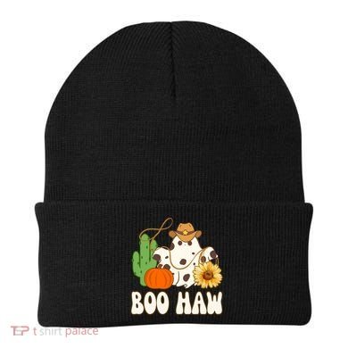 Boo Haw Halloween Country Beanie