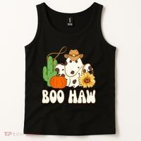 Boo Haw Halloween Country Tank Top thumb 2