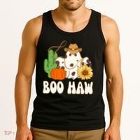 Boo Haw Halloween Country Tank Top thumb 3