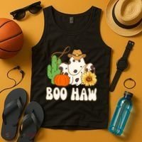 Boo Haw Halloween Country Tank Top thumb 4
