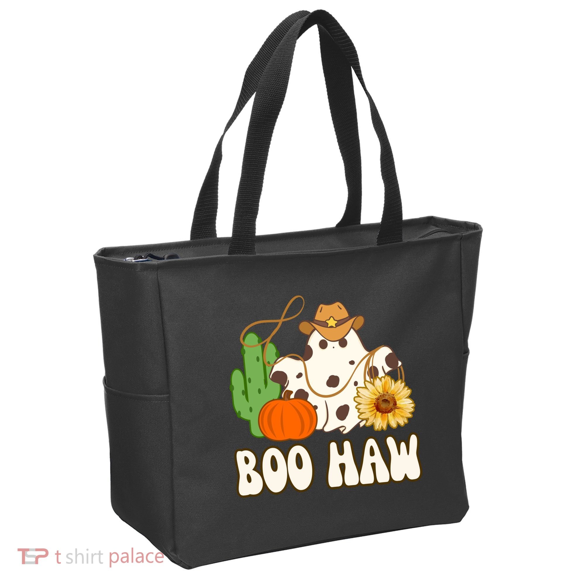 Boo Haw Halloween Country Tote Bag