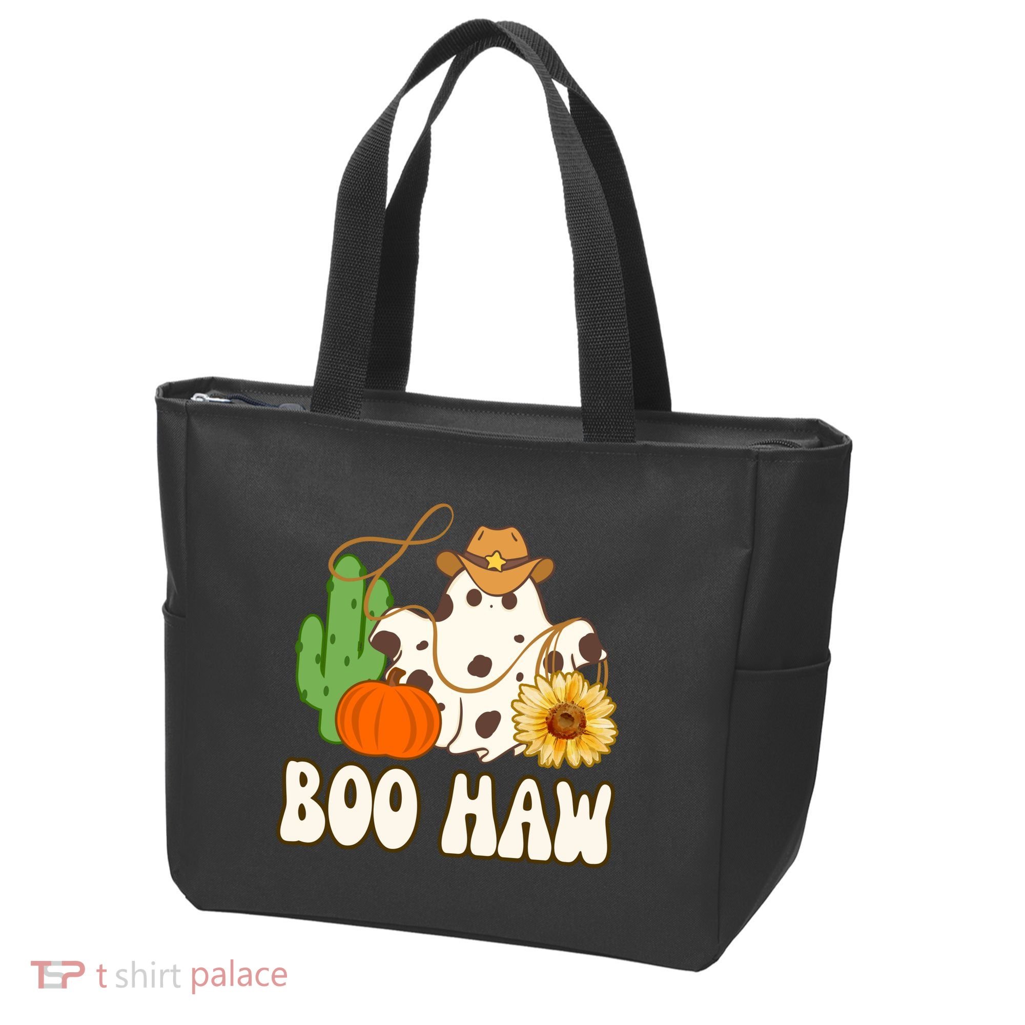 Boo Haw Halloween Country Tote Bag