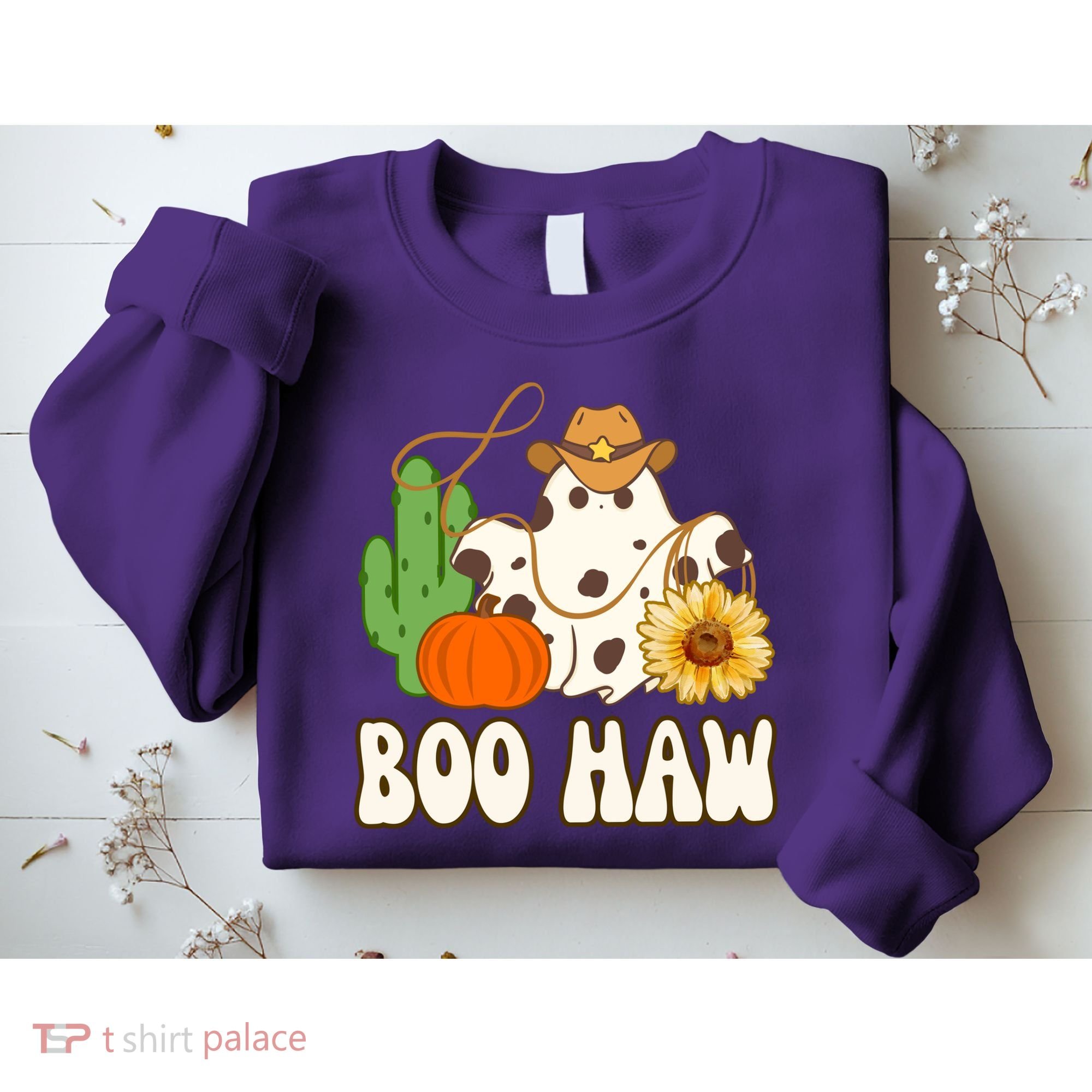 Boo Haw Halloween Country Sweatshirt