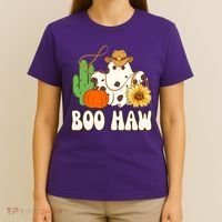 Boo Haw Halloween Country T-Shirt thumb 4