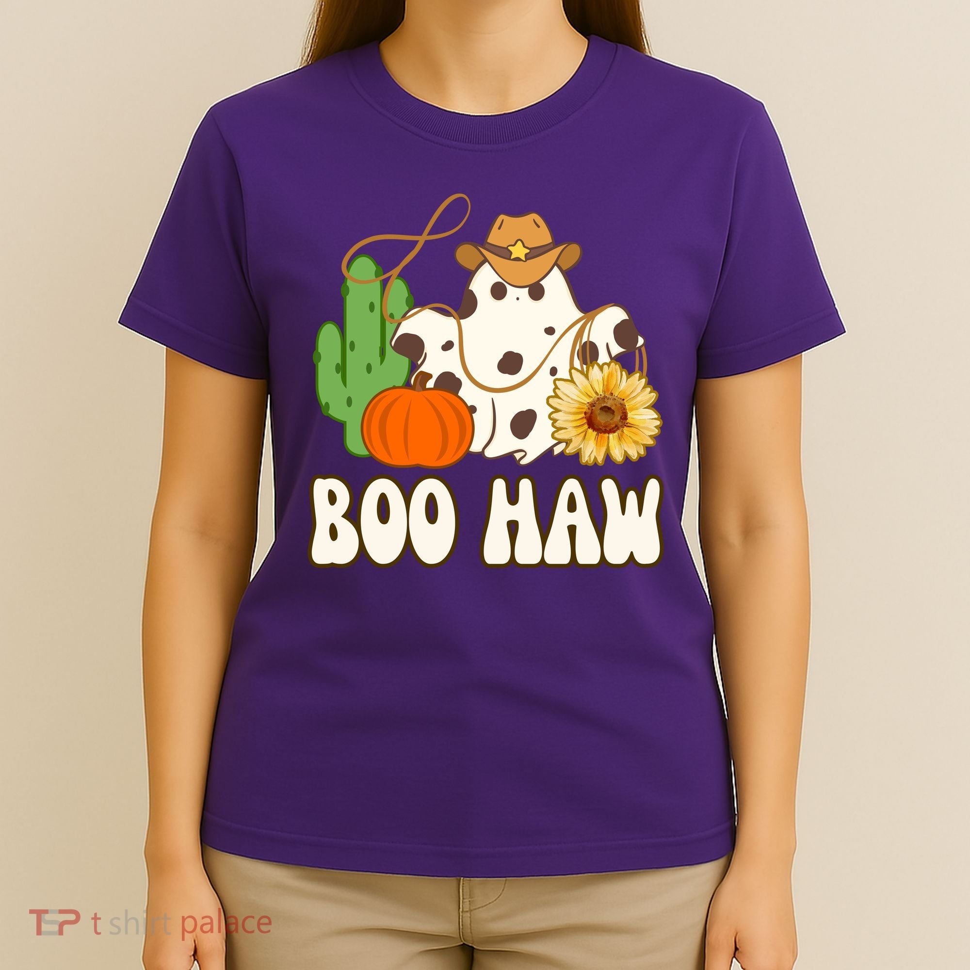 Boo Haw Halloween Country T-Shirt