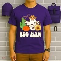 Boo Haw Halloween Country T-Shirt thumb 6