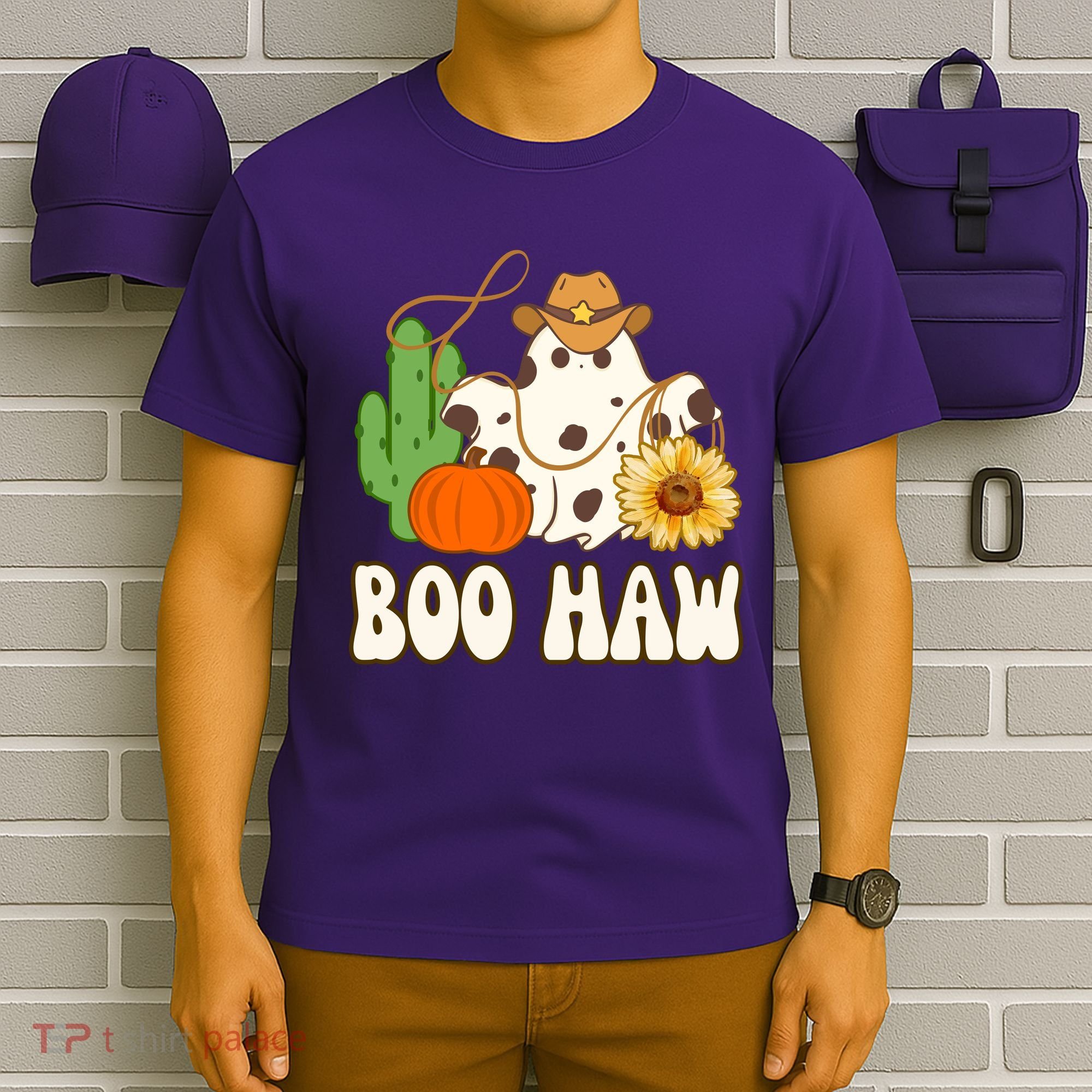 Boo Haw Halloween Country T-Shirt