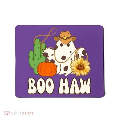 Boo Haw Halloween Country Mousepad