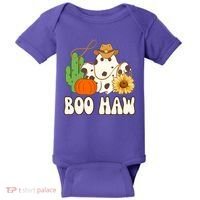 Boo Haw Halloween Country Baby Bodysuit thumb 0
