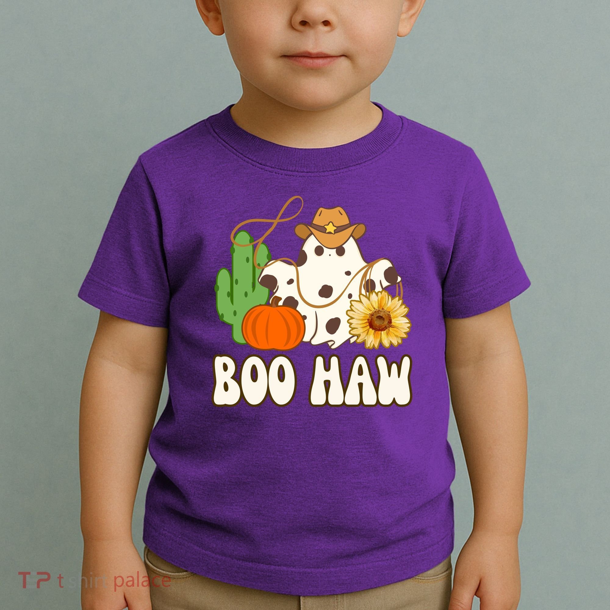 Boo Haw Halloween Country Toddler T-Shirt
