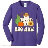 Boo Haw Halloween Country Kids Long Sleeve Shirt thumb 0