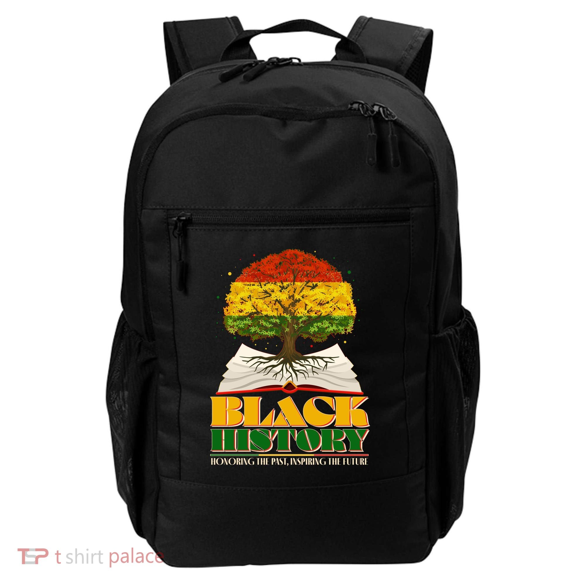 Black History Honoring The Past Inspiring The Future Black History Month Backpack