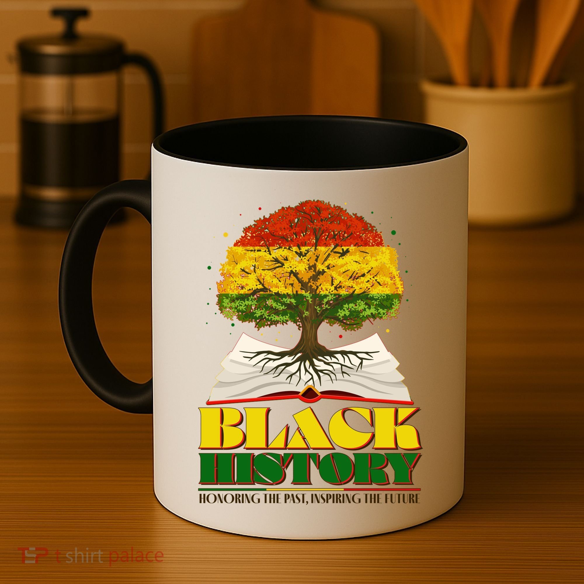 Black History Honoring The Past Inspiring The Future Black History Month Coffee Mug