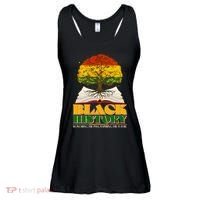 Black History Honoring The Past Inspiring The Future Black History Month Ladies Essential Flowy Tank thumb 0