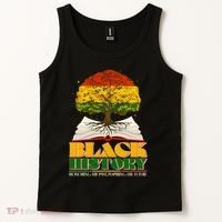 Black History Honoring The Past Inspiring The Future Black History Month Tank Top thumb 2