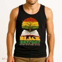 Black History Honoring The Past Inspiring The Future Black History Month Tank Top thumb 3
