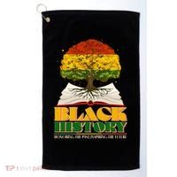 Black History Honoring The Past Inspiring The Future Black History Month Golf Towel thumb 0