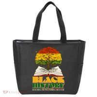 Black History Honoring The Past Inspiring The Future Black History Month Tote Bag thumb 0