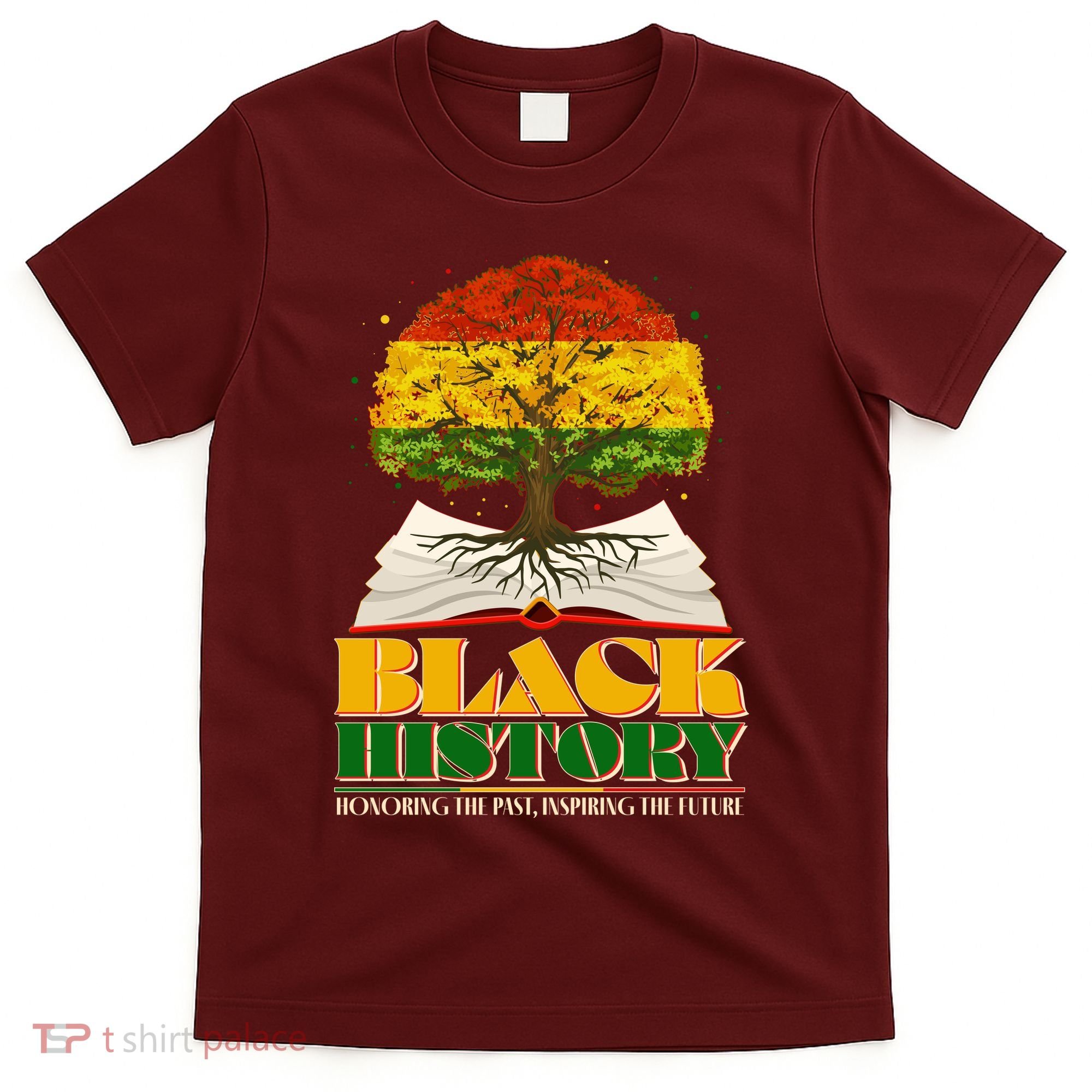 Black History Honoring The Past Inspiring The Future Black History Month T-Shirt
