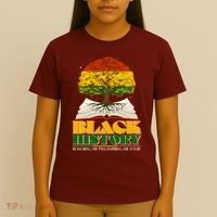 Black History Honoring The Past Inspiring The Future Black History Month T-Shirt thumb 4