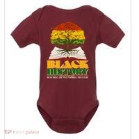 Black History Honoring The Past Inspiring The Future Black History Month Baby Bodysuit thumb 0