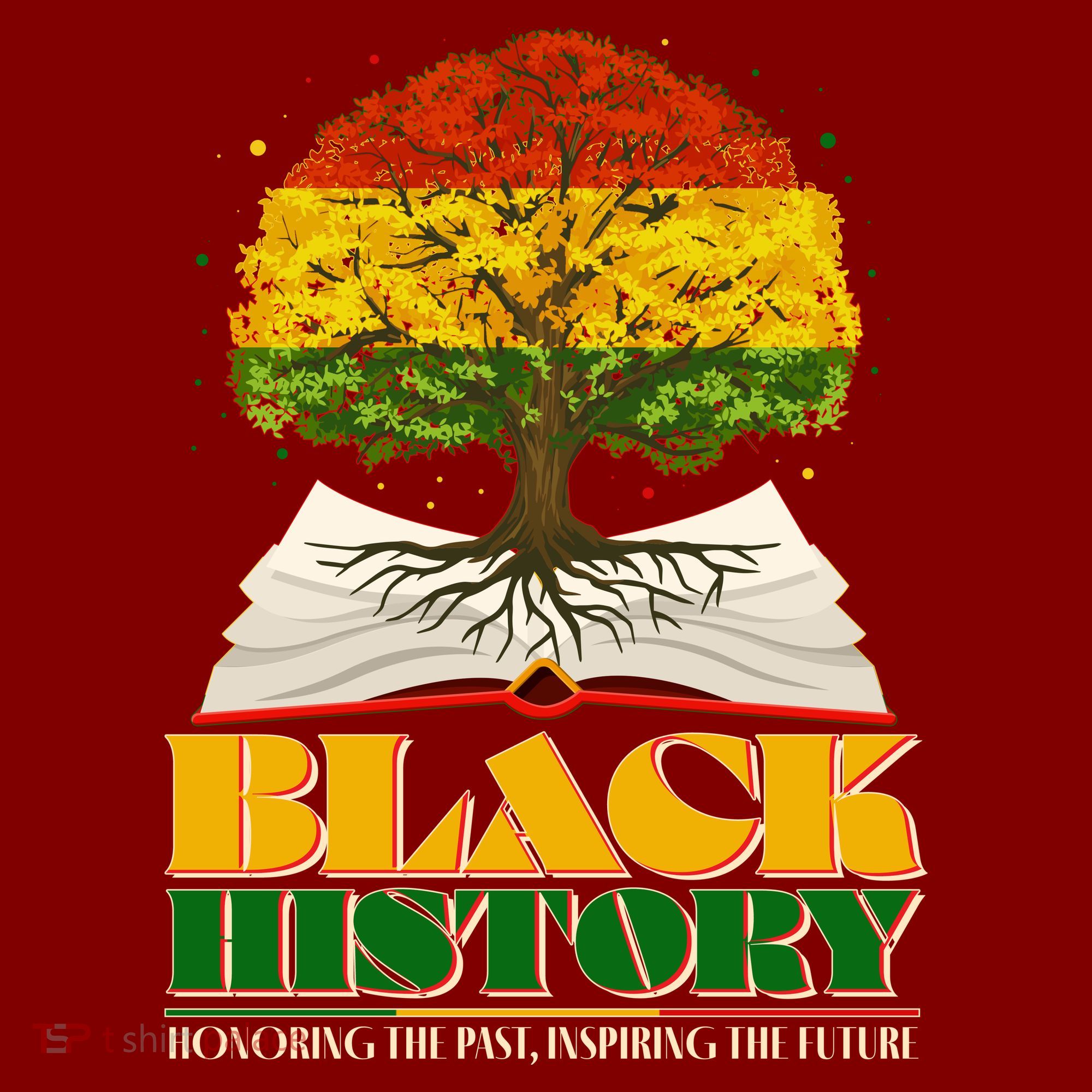 Black History Honoring The Past Inspiring The Future Black History Month Toddler T-Shirt