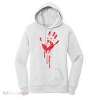 Bloody Hand Horror Blood Creepy Halloween Women's Hoodie thumb 0