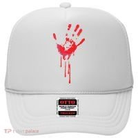 Bloody Hand Horror Blood Creepy Halloween Hat thumb 0