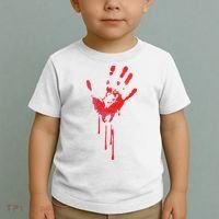 Bloody Hand Horror Blood Creepy Halloween Toddler T-Shirt thumb 2
