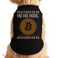 Bitcoin Ho Ho Hodl Crypto Ugly Christmas Doggie Tank thumb 0