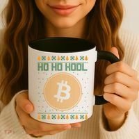 Bitcoin Ho Ho Hodl Crypto Ugly Christmas Coffee Mug thumb 3
