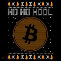 Bitcoin Ho Ho Hodl Crypto Ugly Christmas Women's Hoodie thumb 2