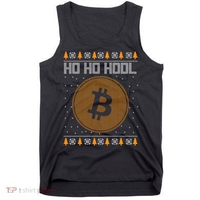 Bitcoin Ho Ho Hodl Crypto Ugly Christmas Tank Top