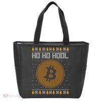 Bitcoin Ho Ho Hodl Crypto Ugly Christmas Tote Bag thumb 0