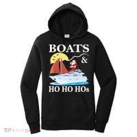Boats & Ho Ho Hos Christmas Pajama Funny Humor Xmas Boating Women's Hoodie thumb 0