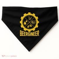 Beergineer Homebrew Home Brewing Craft Beer Brewer USA-Made Doggie Bandana thumb 0