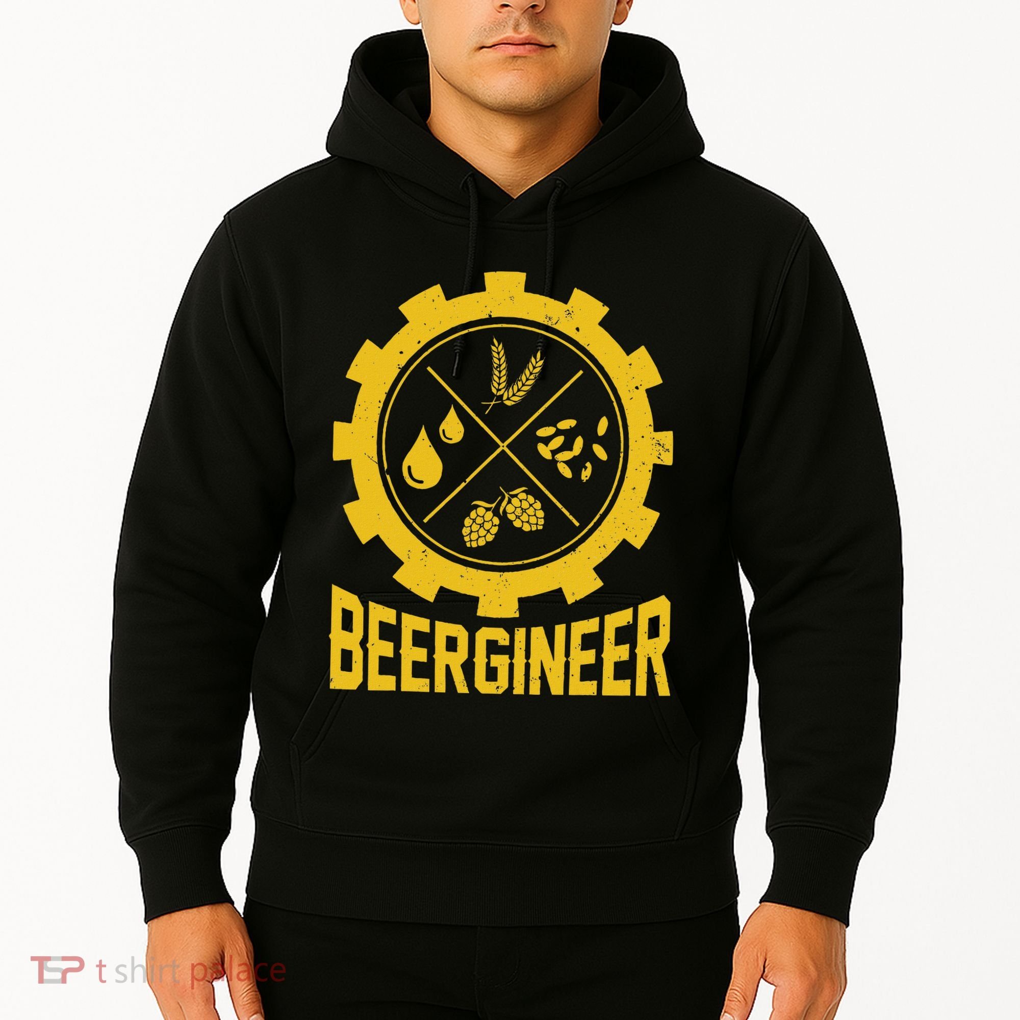 Beergineer Homebrew Home Brewing Craft Beer Brewer Hoodie
