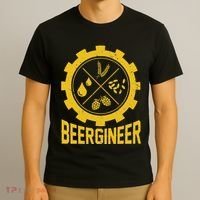 Beergineer Homebrew Home Brewing Craft Beer Brewer T-Shirt thumb 3