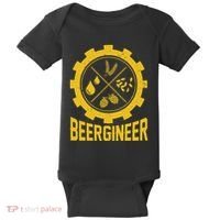 Beergineer Homebrew Home Brewing Craft Beer Brewer Baby Bodysuit thumb 0