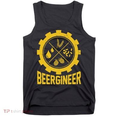 Beergineer Homebrew Home Brewing Craft Beer Brewer Tank Top