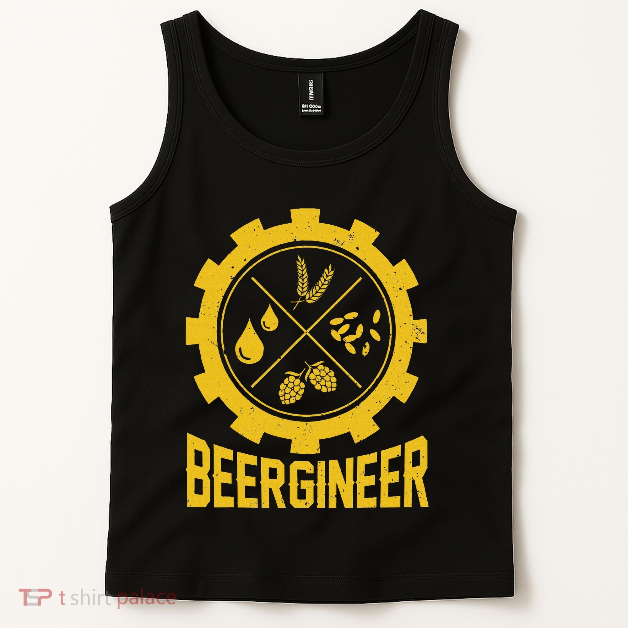 Beergineer Homebrew Home Brewing Craft Beer Brewer Tank Top