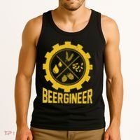 Beergineer Homebrew Home Brewing Craft Beer Brewer Tank Top thumb 3