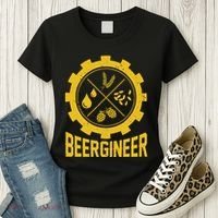 Beergineer Homebrew Home Brewing Craft Beer Brewer Women's T-Shirt thumb 3