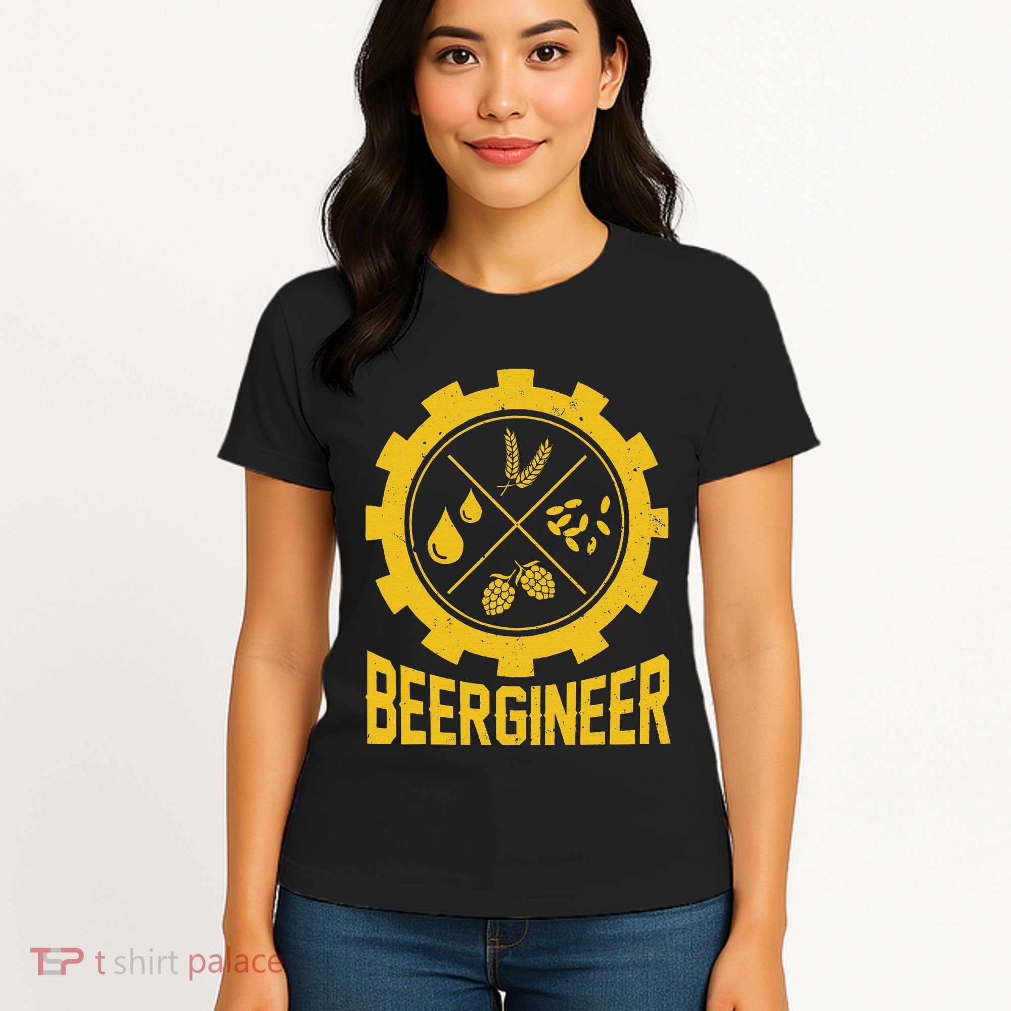Beergineer Homebrew Home Brewing Craft Beer Brewer Women's T-Shirt